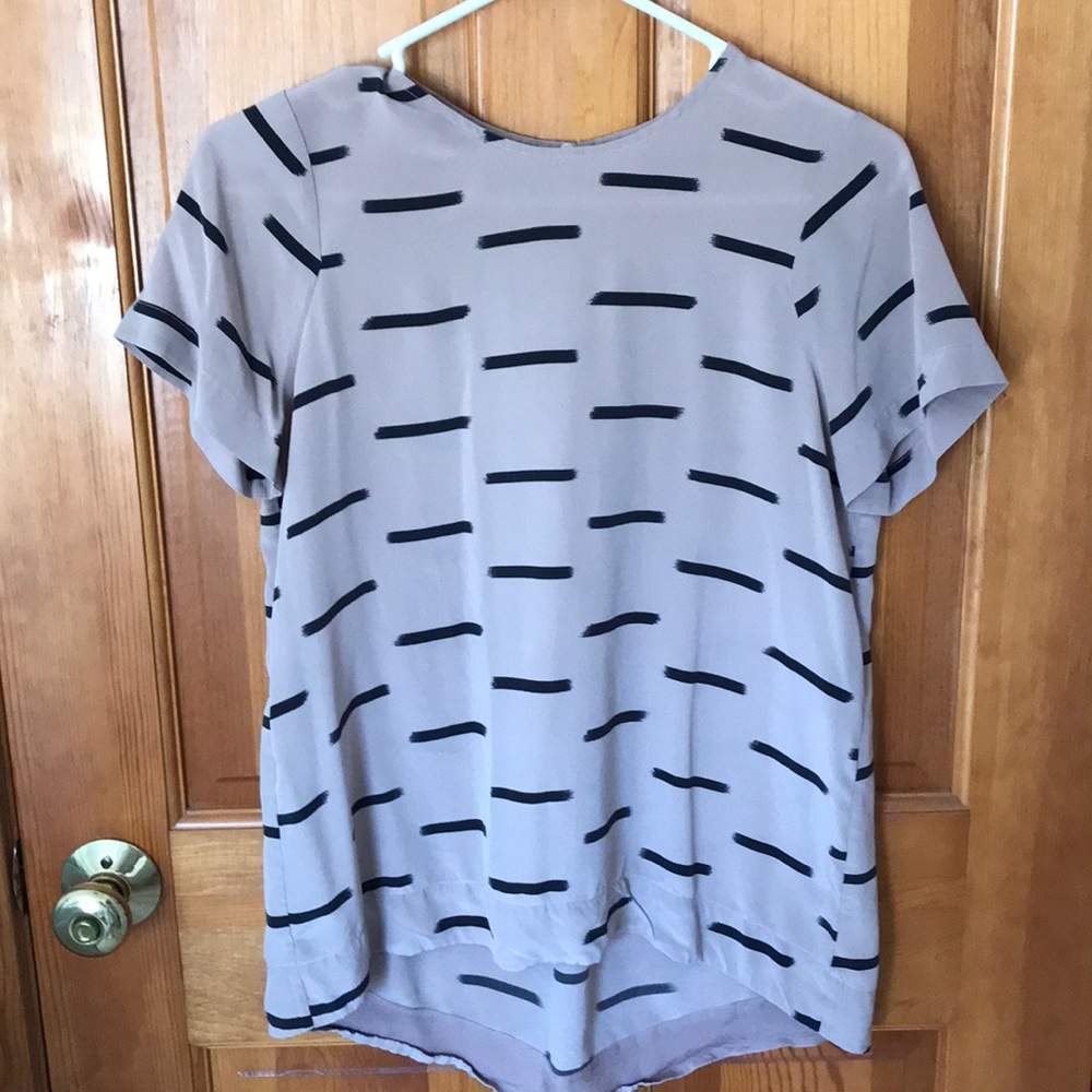 Madewell silk tee